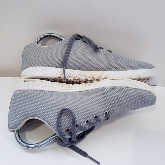 NOBULL SUPER FABRIC GRAY LOW TRAINING SHOES SNEAKER MEN'S 9 Women's 10.5 - Picture 5 of 10